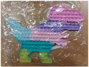 POP IT dinosaurus XL pastelne