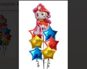Õhupallide komplekt Paw Patrol