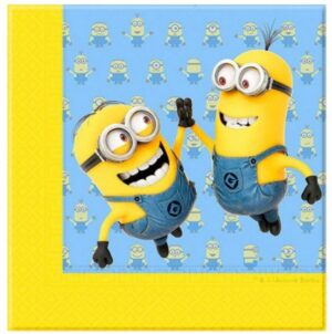 minions salvrätikud 20 tk 33x33 cm