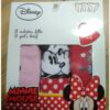 Tüdrukut Minnie aluspüksid 3 paari vanusele 2-3 aastat