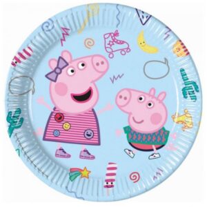 peppa pig taldrikud 8 tk 23 cm