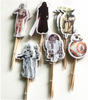 Koogi topperid 12 tk Star Wars