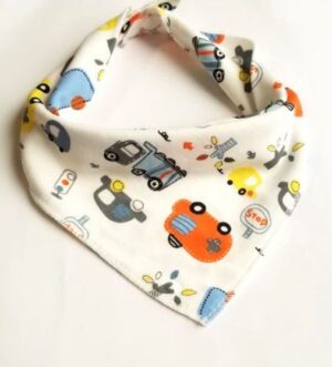 Puuvillane beebisall Suured autod