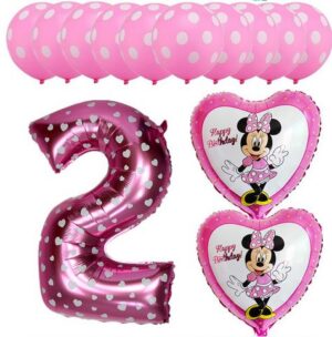 Õhupallide komplekt ROOSA MINNIE NR 2