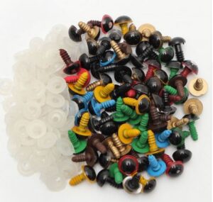 Turvasilmad 10 mm, segu pakk 20 tk pakis-10 paari