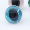 Glitter turvasilmas 12 mm, pakis 1 paar HELESINISED