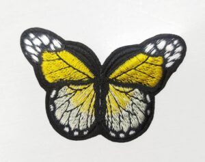 embleem Liblikas 7x5 cm triigitav - KOLLANE