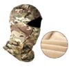 SOE mask/kiivrialune mikrofiiber mask pruunikas roheline laik, balaklava