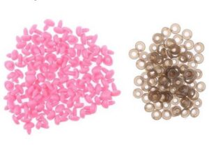 Turvanina 13x15 mm roosa