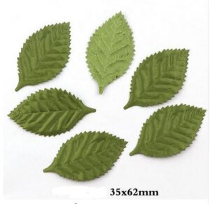 Riidest lehed  6x3,5cm, 6 tk