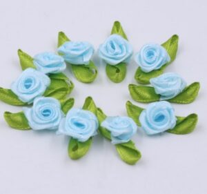 Riidest roosid 2 cm 10 tk pakis HELESININE