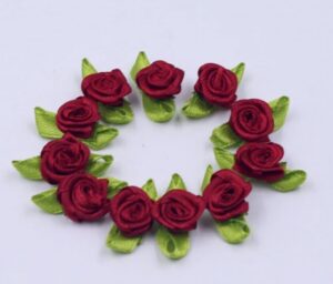 Riidest roosid 2 cm 10 tk pakis TUMEPUNASED