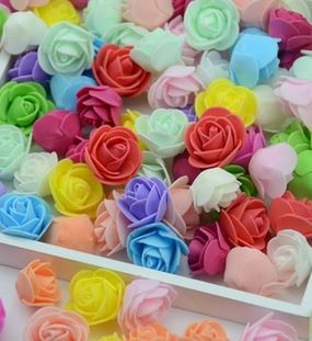 Vahtplast lilled 3 cm 10 tk SEGA PAKK