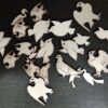 Linnud mix 20 tk ca 3x2 cm