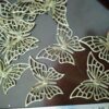 Liblikas, metall, 60x45 mm, pronks 1 tk