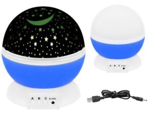 Täheprojektor/öölamp SININE