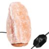 Himaalaja soolalamp 3-5 kg, valguse tugevuse reguleerijaga