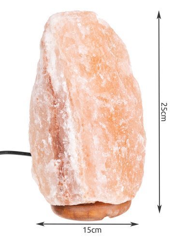 Himaalaja soolalamp 3-5 kg, valguse tugevuse reguleerijaga - Pilt 3