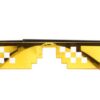 Minecraft stiili prillid kollased