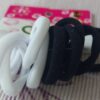 Juuksekummid 8 tk mustad-valged
