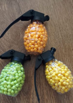 Kuulid 400 tk pudelis/pehmed, kumjad