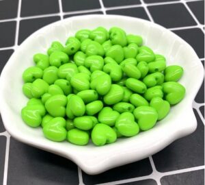 Akrüülpärlid SÜDA 10 mm rohelised 50 tk pakis