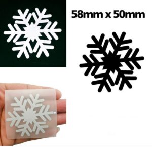 Triigitav helkur lumehelves, 1 tk, 58 mm