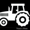 Triigitav helkur traktor, 1 tk, 75x55 mm