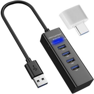 USB 3,0 jagaja 4 pesaga