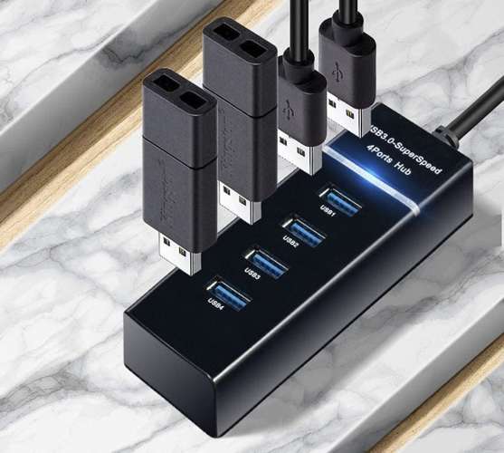 USB 3,0 jagaja 4 pesaga - Pilt 4