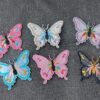 embleemid liblikad 6 tk 7x5,6 cm