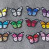 embleemid liblikad 12 tk 4,5x3 cm