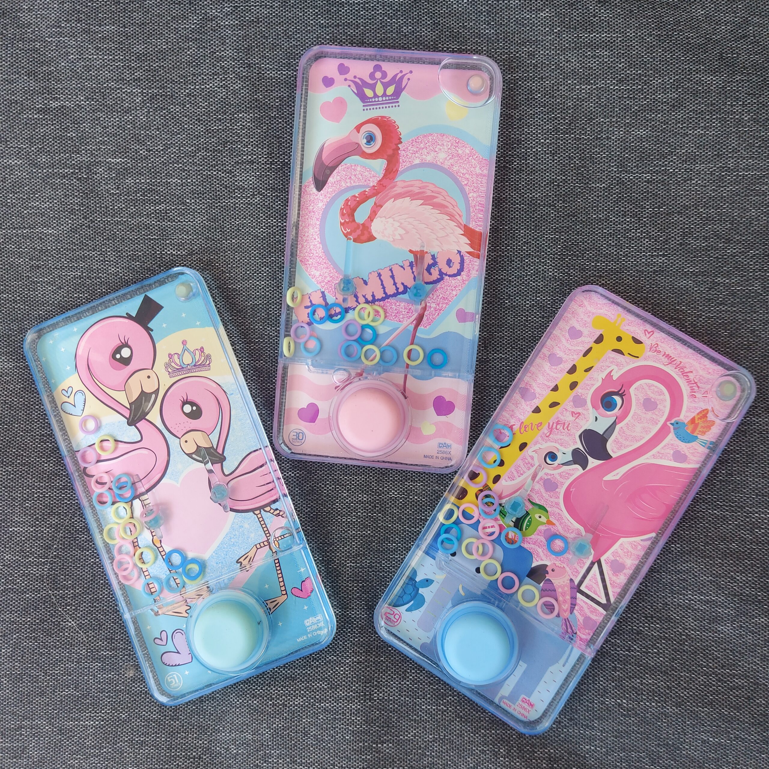Tasku/osavusmäng flamingo teema /1 tk juhuslik pilt/