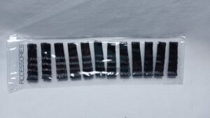 Juukseklambrid mustad 96 tk
