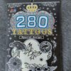 Tattoo vihik 280 tattood /mustad
