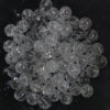 Akrüülpärlid 10 mm ca 90 tk  läbipaistvad