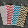Paberist joogikõrred 25 tk 20 cm /juhuslik värv/