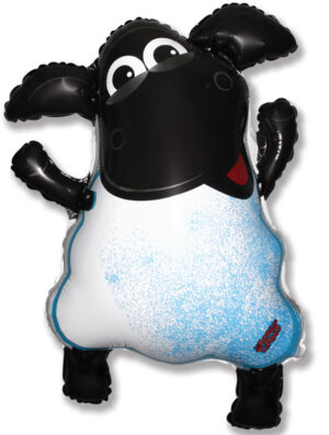 Fooliumist pall lammas Shaun 63x60cm