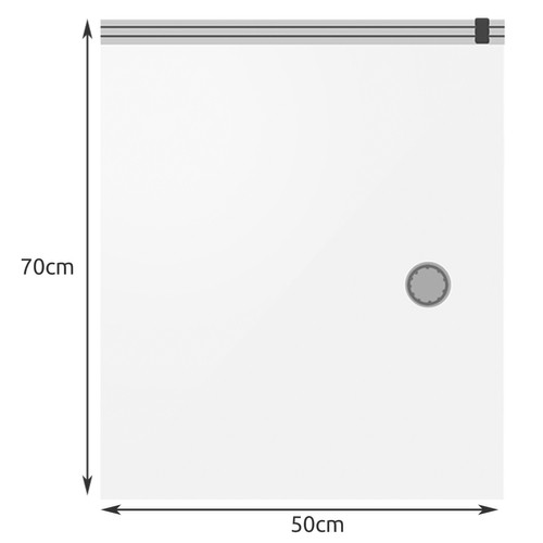 Vaakumkotid 10 tk 50x70 cm+pump - Pilt 3