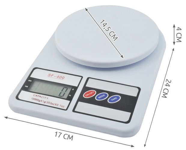 Elektrooniline köögikaal kaalub kuni 10 kg - Pilt 2