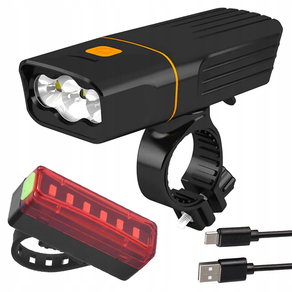 Jalgratta LED lamp+punane tagatuli - Pilt 5