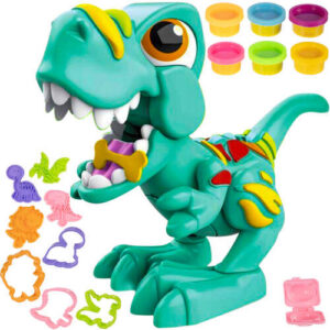Meisterdamise komplekt Dinosaurus+vormid+voolimismassid