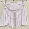 Kauni langemisega pärlkaunistusega seelik one size S/M/L suurusele (roheline või pruun)