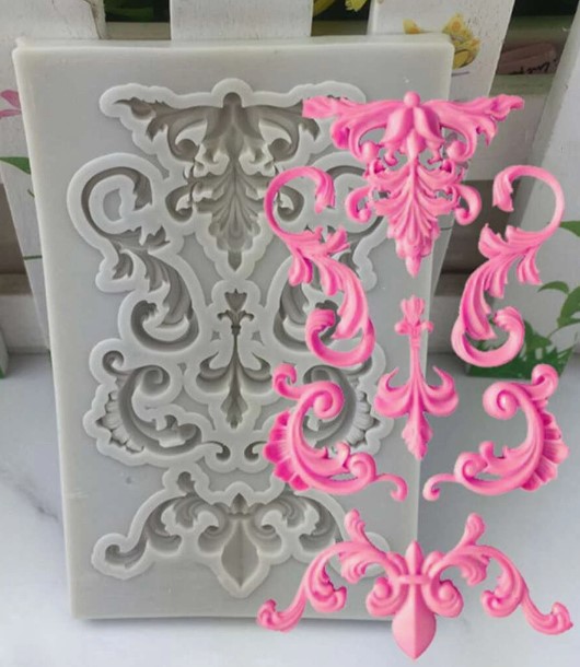 Silikoonist vorm ornament 9,5x5,8 cm