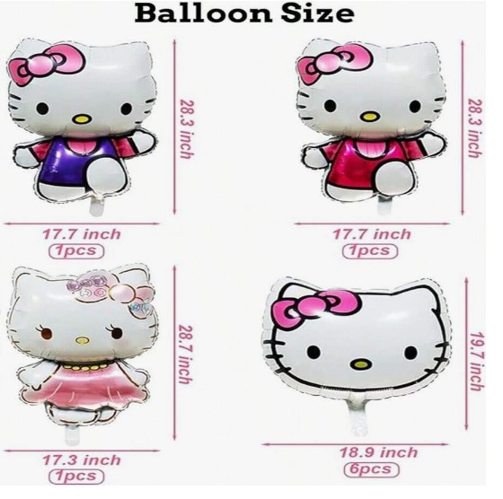 Peopallide komplekt Hello Kitty 9tk - Pilt 2