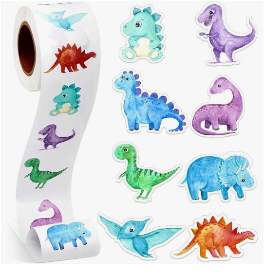 Kleebiserull Dinosaurused 500 tk