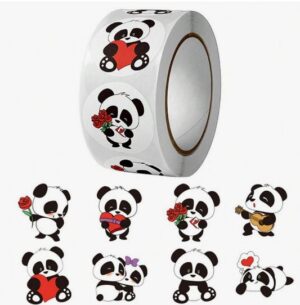 Kleebiserull Pandad 500 tk