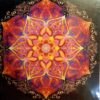 Teemantmaal  30x30 cm  Punane mandala