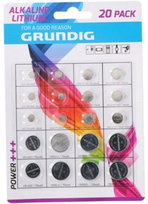 Grundig AG/ CR patareid 20 tk