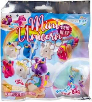 Mini Ükssarviku Võtmehoidja Üllatuspakis 5cm
